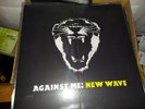 Against Me - New Wave ***RED*** vinyl LP super rare nofx punk rancid