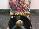 LP VINYL IRON MAIDEN The Number Of The Beast 1982 UK 1ST PRESS EMC 3400 EX/EX