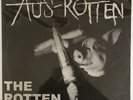 AUS-ROTTEN The Rotten Agenda 1st Press    CRASS CONFLICT ANARCHO Misery w/Poster