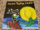 Less Than Jake Losing Streak vinyl lp, mustard yellow oxblood red, ska punk /400
