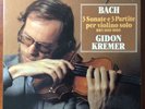 Bach Partitas and Sonatas f. Solo Violin GIDON KREMER ORIG PHILIPS 3 LP BOX
