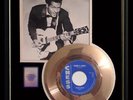 CHUCK BERRY JOHNNY B. GOODE 45 RPM GOLD METALIZED RECORD RARE NON RIAA AWARD