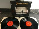 DOUBLE LP RECORD ALBUM RAINBOW FINYL VINYL UK 1ST PRESS 1986 NEAR MINT
