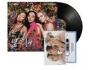 SIGNED. IN HAND  Little Mix - Between Us LP & Pink Cassette With Signed Print