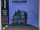 Coraline Original Motion Picture Soundtrack 2xLP Vinyl Mondo Purple & Blue Swirl