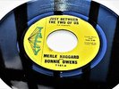 Merle Haggard Bonnie Owens Just Between The Two Of Us 1964 Tally 181 45rpm VG++
