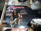 33T COLLECTOR  IRON MAIDEN HAPPY BIRTHDAY BROTHER  /PARFAIT ETAT