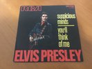 ELVIS PRESLEY ”SUSPICIOUS MINDS/YOU’LL THINK OF ME” ORIGINAL ITALY NM