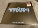 Daft Punk Tron Legacy Vinyl Transparent Clear/Blue Target Exclusive Soundtrack