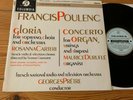 SAX 2445 b/s *POULENC - GLORIA + ORGAN CONCERTO  *Columbia 1st UK lp  *PRETRE