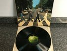 LP VINYL THE BEATLES ABBEY ROAD 1969 UK 1ST PRESS PCS7088 MISALIGNED APPLE EX/EX