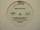 Dead Or Alive US Promo Split 12 Baby Don't Say Goodbye VG+ Powerful Club Twelve