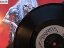 Rare Iron Maiden Fear Of The Dark Live Poster Sleeve 7” Vinyl Record