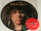 BON JOVI In And Out Of Love Rare 1985 UK 2-track 7