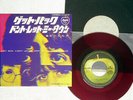 BEATLES GET BACK APPLE AR-2279 JAPAN RED VINYL VINYL 7