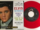 Elvis Presley / Return To Sender / RCA Red Vinyl 45 w PS / Mint