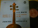 JASCHA HEIFETZ / BACH sonata no 2 - partita no 3 for violin solo  / RCA