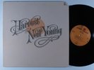 NEIL YOUNG Harvest REPRISE LP VG++ textured gatefold w/ lyric poster   