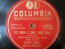 HARRY JAMES It's Been A Long, Long Time COLUMBIA 36838 AVENGERS ENDGAME V+