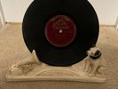 ANTIQUE VICTOR RCA STORE RECORD DISPLAY W NIPPER THE RCA DOG FOR 78 RPM 10” DISC