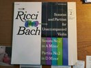 RIcci Plays Bach Sonatas And Partitas For Unaccompanied Violin Decca DL 71015 NM