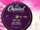 GENE VINCENT - CRAZY LEGS / IMPORTANT WORDS - 78RPM RECORD