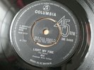 Boz 'Light My Fire' 1968 Columbia UK King Crimson Psych Rock The Doors 45 HEAR