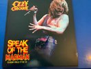 Ozzy Osbourne - Limited Vinyl LP Speak Of The Madman Glasgow 1982
