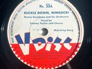 BENNY GOODMAN Buckle Down Winsocki 1943 vinyl V-DIsc 55 RARE ALTERNATE TAKE E+