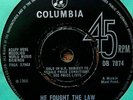 She Trinity  He fought the law 1966 UK Columbia. BEAT/ PSYCH. Free UK Postage.