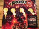 Krokus Adios Amigos Live@Wacken 2LP oranges Vinyl + Patch neu + ungespielt