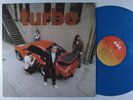 TURBO Self Titled CBS 83625 LP VG+ holland blue marble vinyl