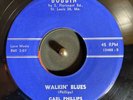 Carl Phillips Wigwam Willie b/w Walkin Blues, Bobbin RARE Rockabilly VG+ Hear