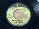 The Beatles John Lennon Promo Apple 45 record #9 DREAM 1974