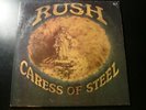 RUSH CARESS OF STEEL LP RECORD