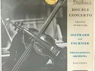 COLUMBIA SAX 2264 *BLUE/SILVER* BRAHMS DOUBLE CONCERTO D. OISTRAKH FOURNIER NM