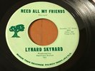 LYNARD SKYNARD Lynyrd Skynyrd SHADE TREE 101/102 orig '68 45 Need All My Friends