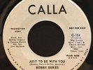 70s Soul Promo 45 BOBBY DUKES Just To Be With You CALLA listen