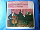 BEETHOVEN  CELLO SONATAS  ROSTROPOVICH RICHTER  2 LP box PHILIPS  A 02307/8 L