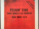 HANK MOBLEY LEE MORGAN Peckin Time LP BLUE NOTE RECORDS 81574 RE US 1988 CLEAN