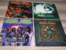 4x OVERKILL Vinyls Taking Over + Horrorscope + I Hear Black + W.F.O RAR clear LP