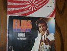 ELVIS PRESLEY VINYL 45 HURT B/W FOR THE HEART P/S UNPLAYED CARDBOARD DISPLAY