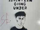 SAM FENDER - SEVENTEEN GOING UNDER *HAND SPRAYED & HAND SIGNED* NEW 12