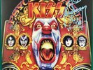 kiss signed psycho circus autographed Ace Frehley blue paint pen Album Vinyl