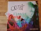 Alanis Morrisette Personally Autograph Jagged Little Pill Black Vinyl LP Signed