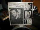 Elvis Presley Loving You Soundtrack Promo + Permission Sticker 1958 Sullivan too
