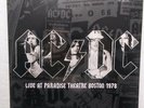 AC/DC Live at Paradise Theater Boston 1978 LP. Live Radio Broadcast. Sealed, New