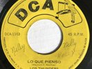 Los Thunders - Lo Que Pienso / Yo Se GARAGE BEAT El Salvador 7” LISTEN