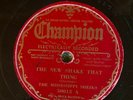 Champion 50013 Mississippi Sheiks NEW SHAKE THAT THING 78 rpm  Delta Blues V/V+