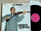 HENRYK SZERYNG violin - Sonatas & Partitas BACH 1stPress 1960s HMV 3LP Box MINT